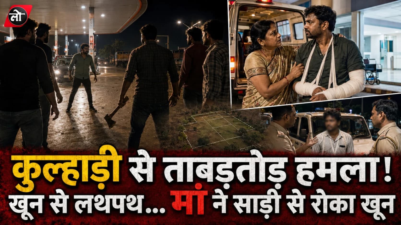 जमीन की रंजिश में खूनी खेल! BJP नेता पर युवक के दोनों हाथ काटने का आरोप, मां ने साड़ी से रोका खून