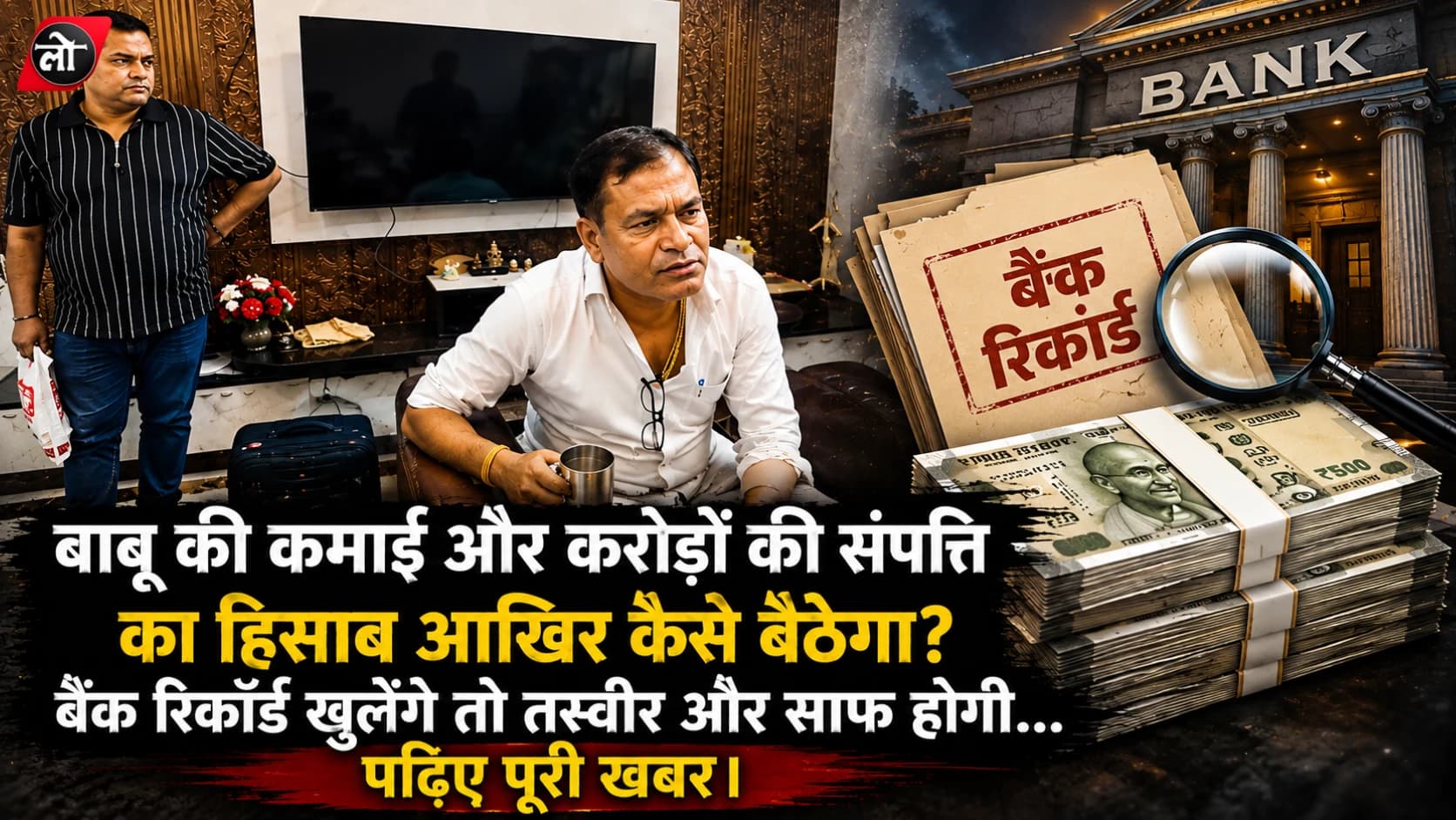 बाबू की नौकरी, करोड़ों की दौलत! घर से आधा किलो सोना, सवा किलो चांदी; लोकायुक्त की जांच में ₹8 करोड़ से ज्यादा की संपत्ति