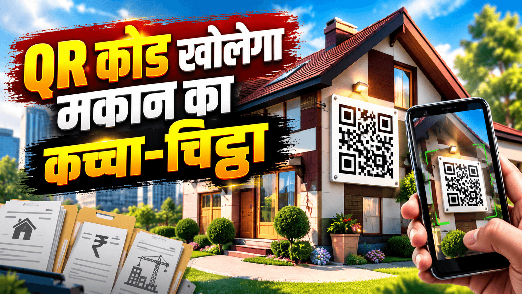 अब मकान-दुकान का क्यूआर कोड बताएगा पूरा 'कच्चा-चिट्ठा': भोपाल में लागू होगी डिजिटल नंबर प्लेट, स्कैन करते ही दिखेगा टैक्स से लेकर अवैध निर्माण तक सब